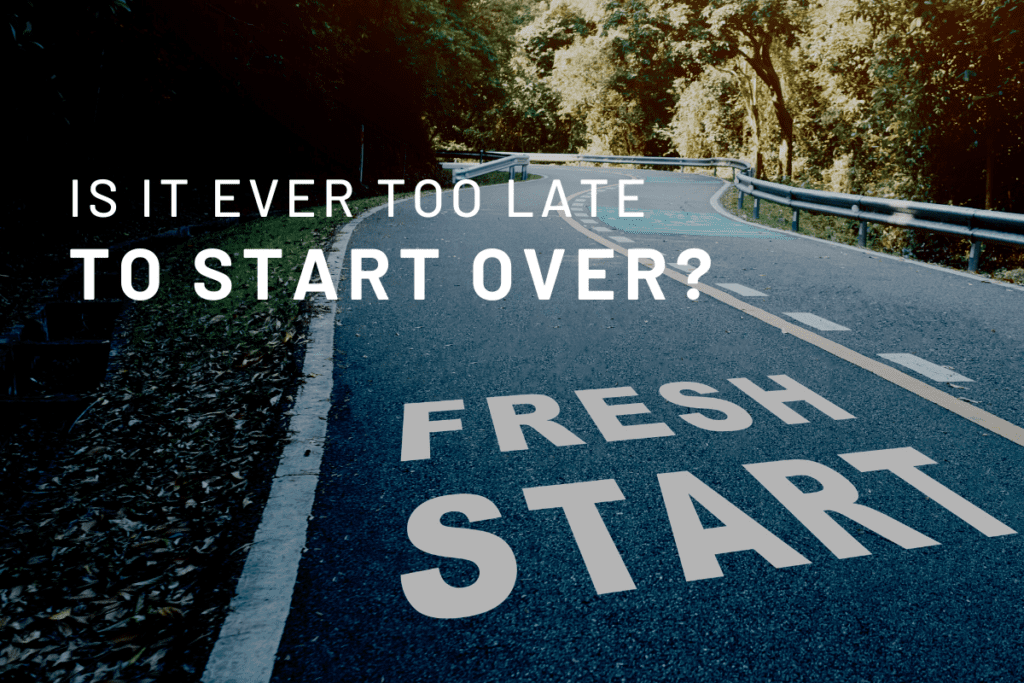 start over