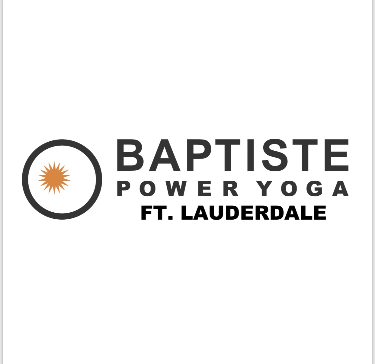 Baptiste Power Yoga ft. Lauderdale