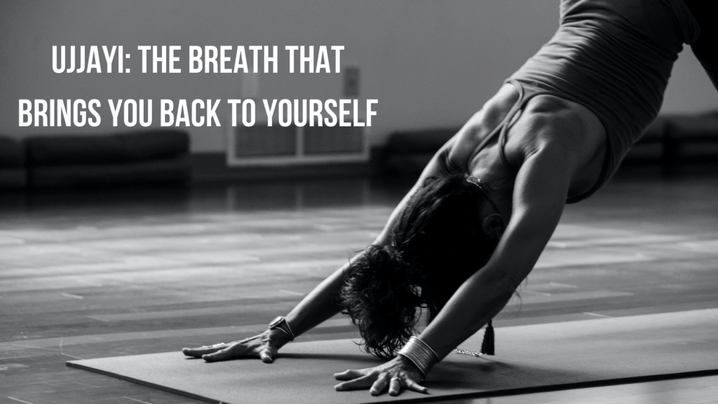 Practicing Ujjayi breath step by step in Baptiste Yoga